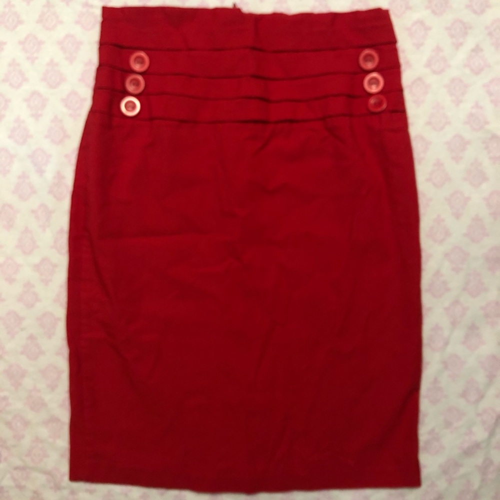 Sale‼️ Red Pencil Skirt